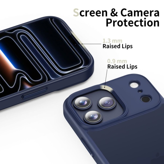 Tech-Protect MagMat Case for iPhone 17 Pro Max - Matte Black