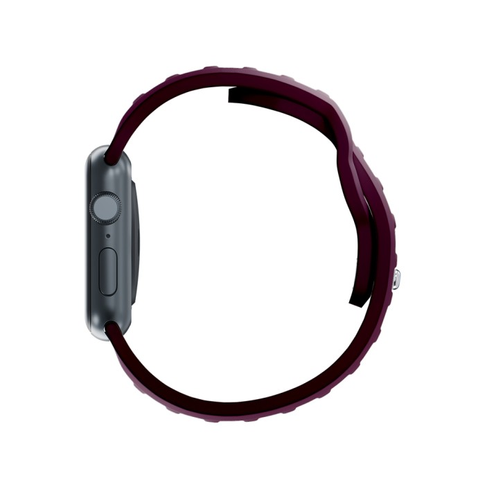 3mk Silicone Watch Strap for Apple Watch 38 / 40 / 41 mm - Burgundy