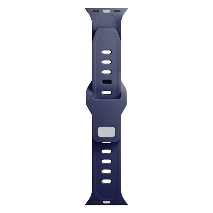 3mk Silicone Watch Strap for Apple Watch 38 / 40 / 41 mm - blue