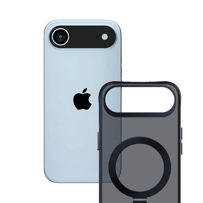 3mk Smoke Case Mag&amp;amp;Stand for iPhone Air - Black