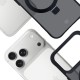 3mk Smoke Case Mag&amp;amp;Stand for iPhone 17 Pro - Black