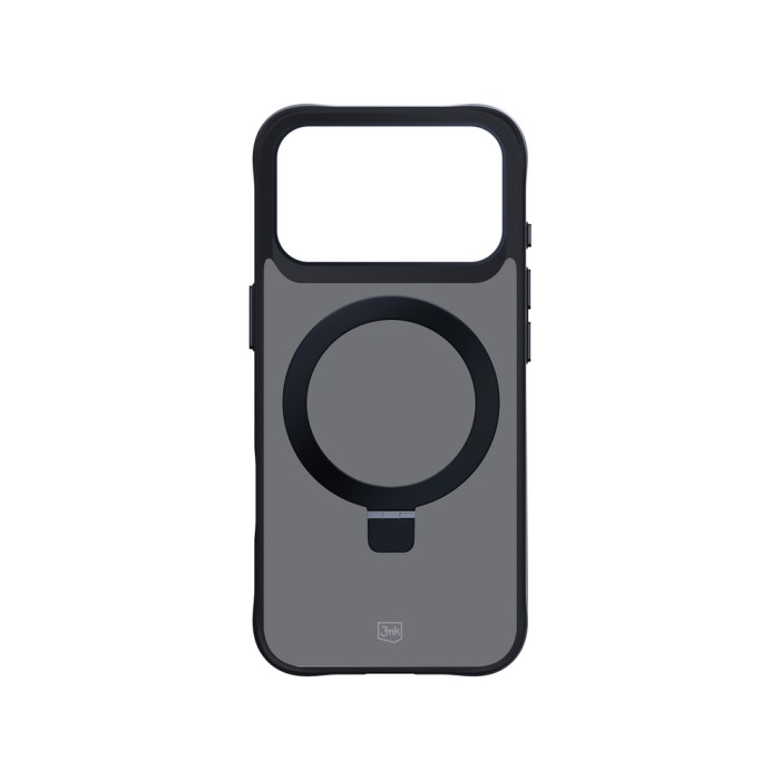 3mk Smoke Case Mag&amp;amp;Stand for iPhone 17 Pro - Black