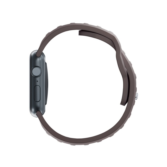 3mk Silicone Watch Strap for Apple Watch 38/40/41 mm - Dark Gray