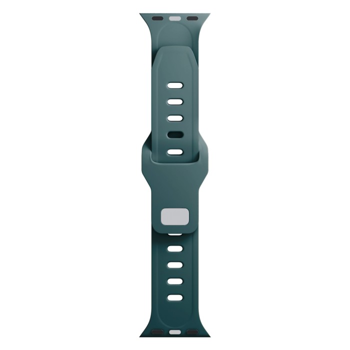 3mk Silicone Watch Strap for Apple Watch 42 / 44 / 45 / 49 mm - green