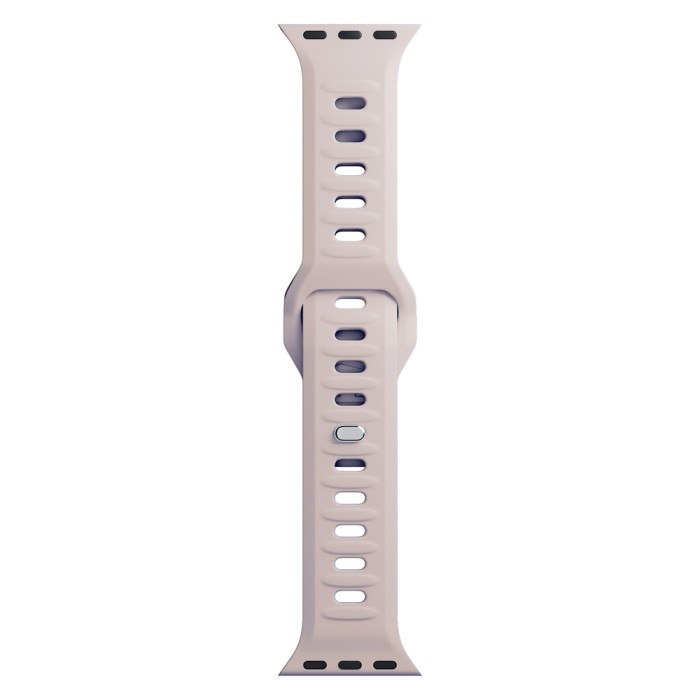 3mk Silicone Watch Strap for Apple Watch 42 / 44 / 45 / 49 mm - beige