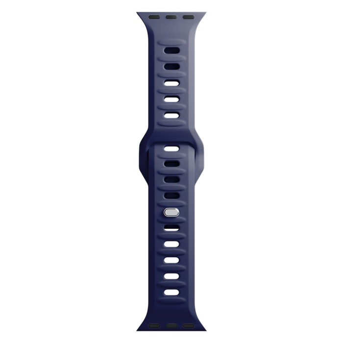 3mk Silicone Watch Strap for Apple Watch 42 / 44 / 45 / 49 mm - blue