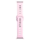 3mk Silicone Watch Strap for Apple Watch 42 / 44 / 45 / 49 mm - pink