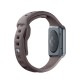 3mk Silicone Watch Strap for Apple Watch 42 / 44 / 45 / 49 mm - brown