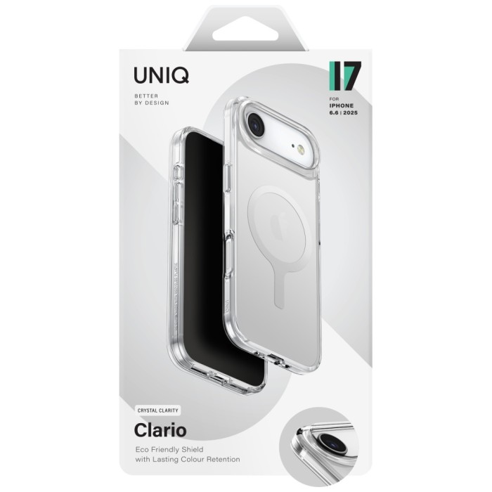 Uniq Clario Magclick Charging Case for iPhone Air - Transparent
