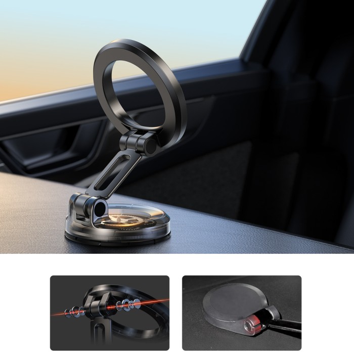 Joyroom JR-ZS505 Magnetic Dashboard Mount Compatible with MagSafe - Black