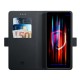 3mk Wallet Case for Sony Xperia 1 V - Black