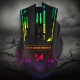 Wozinsky WMGB-3200 Wireless Optical Gaming Mouse with Built-in Rechargeable Battery 3200 DPI with RGB Lighting - Black