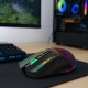 Wozinsky WMGB-3200 Wireless Optical Gaming Mouse with Built-in Rechargeable Battery 3200 DPI with RGB Lighting - Black