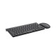 Wozinsky Wireless Keyboard + Compact Mouse Set - Black