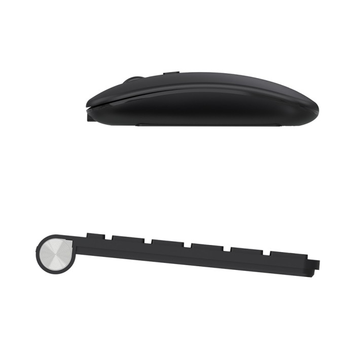 Wozinsky Wireless Keyboard + Compact Mouse Set - Black