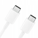 Samsung EP-DA905BWE USB-C - USB-C 3A Cable 1m (Bulk - Replacement Packaging) - White