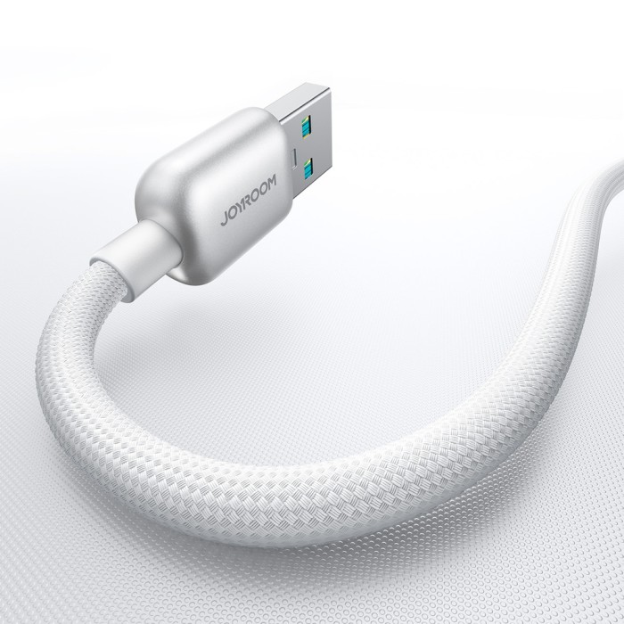 Joyroom S-A55 StarFlight 66W USB-A - USB-C Cable 1.2m - White