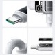 Joyroom S-A55 StarFlight 66W USB-A - USB-C Cable 1.2m - White