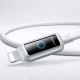 Joyroom S-A55 StarFlight 3A USB-A - Lightning cable 1.2m - white