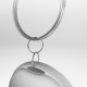 SBS Track My Circle Locator Compatible with Apple Find My - White