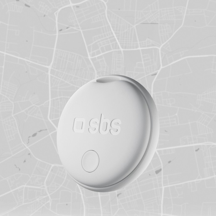SBS universal locator Track My Dual - white