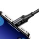 Joyroom S-A60 StarTalk 3A USB-A - Lightning cable 1.2m - black