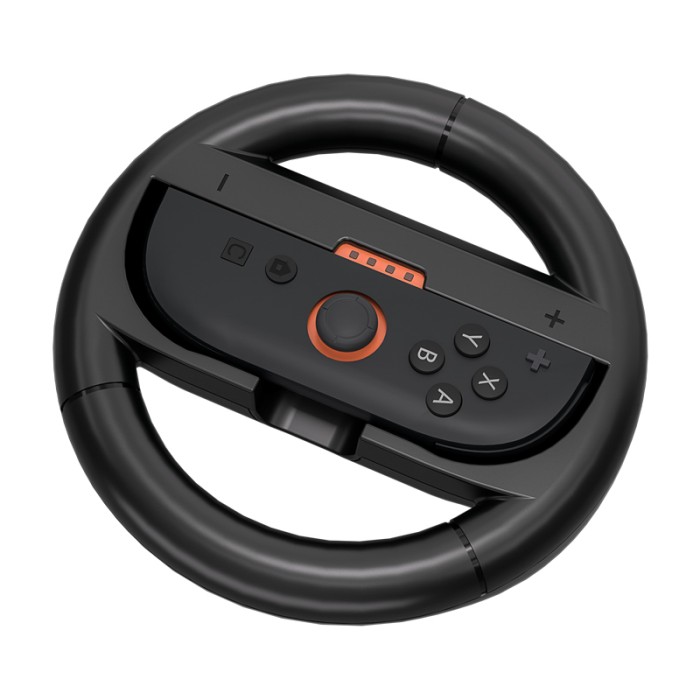 Racing Wheel for Nintendo Switch 2 Joy-Con Controller (Pack of 2) - Black