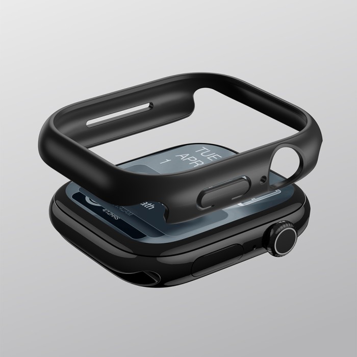 AmazingThing Minimal Protective Case for Apple Watch Series 11 46mm - Black