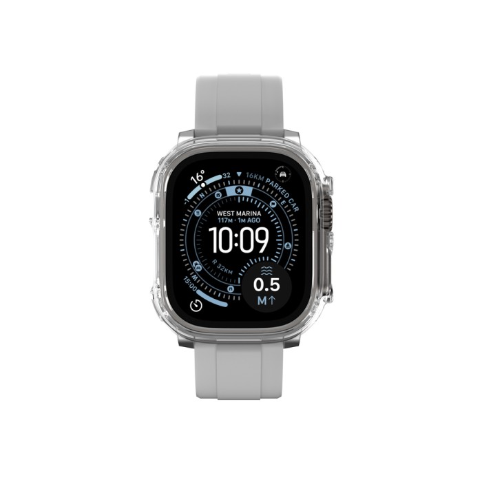 AmazingThing Minimal protective case for Apple Watch Ultra 3 / Ultra 4 49 mm - clear