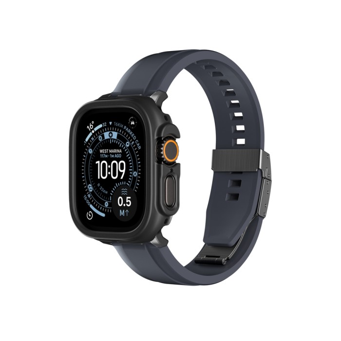 AmazingThing Minimal protective case for Apple Watch Ultra 3 / Ultra 4 49 mm - black