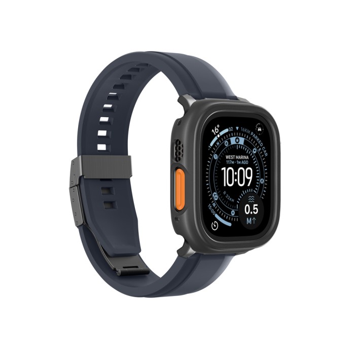 AmazingThing Minimal protective case for Apple Watch Ultra 3 / Ultra 4 49 mm - black
