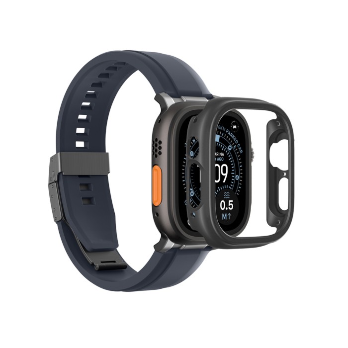 AmazingThing Minimal protective case for Apple Watch Ultra 3 / Ultra 4 49 mm - black