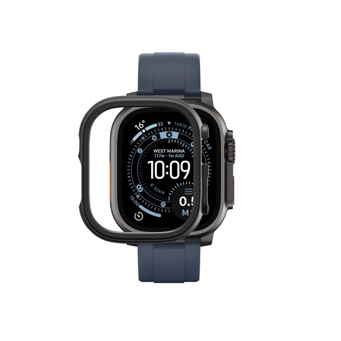 AmazingThing Minimal protective case for Apple Watch Ultra 3 / Ultra 4 49 mm - black