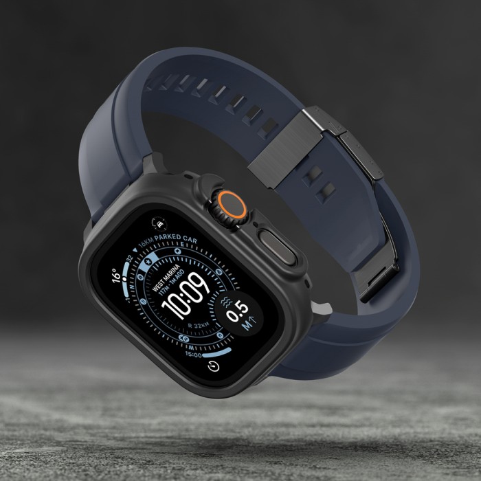 AmazingThing Minimal protective case for Apple Watch Ultra 3 / Ultra 4 49 mm - black