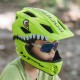 Rockbros TT-32004 Shark Children&amp;#39;s Bike Helmet with Detachable Jaw Size M (54-58) - Green
