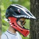 Rockbros TT-32006 Shark Children&amp;#39;s Bike Helmet with Detachable Jaw Size S (48-52) - Black