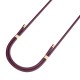Smartphone lanyard 3mk EasyClip Elite - burgundy