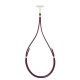 Smartphone lanyard 3mk EasyClip Elite - burgundy